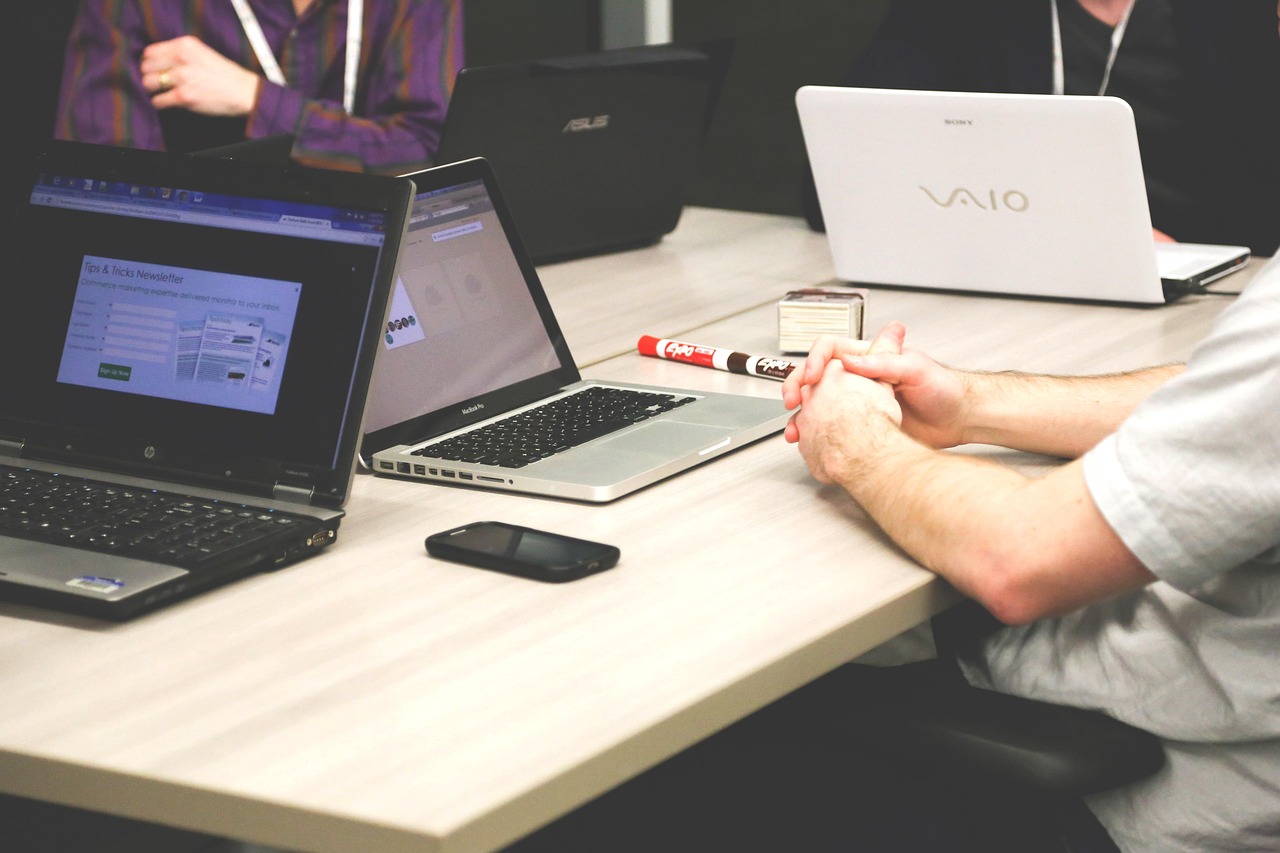 Shared workplace interior