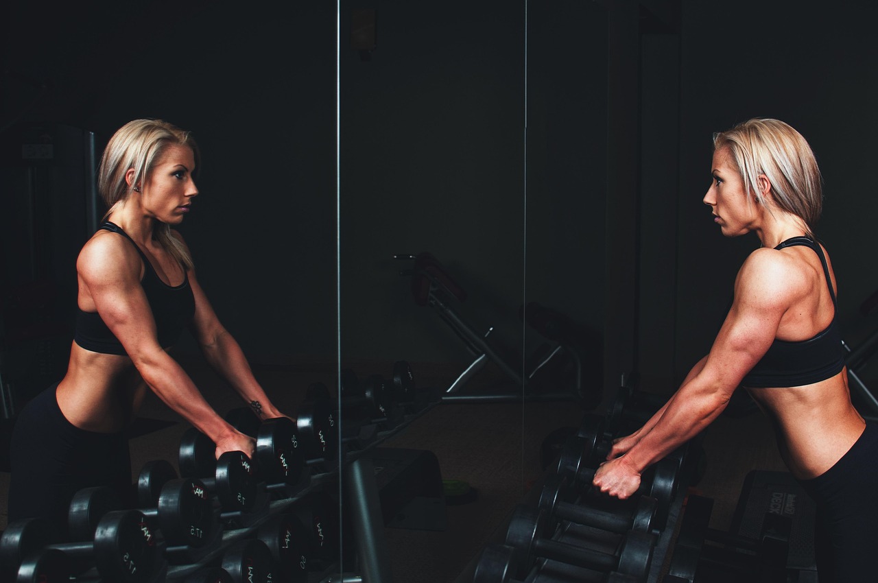 Gym business interior