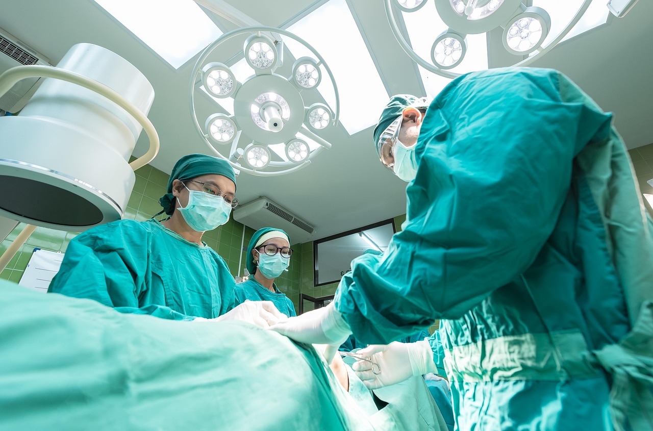 Healthcare business interior