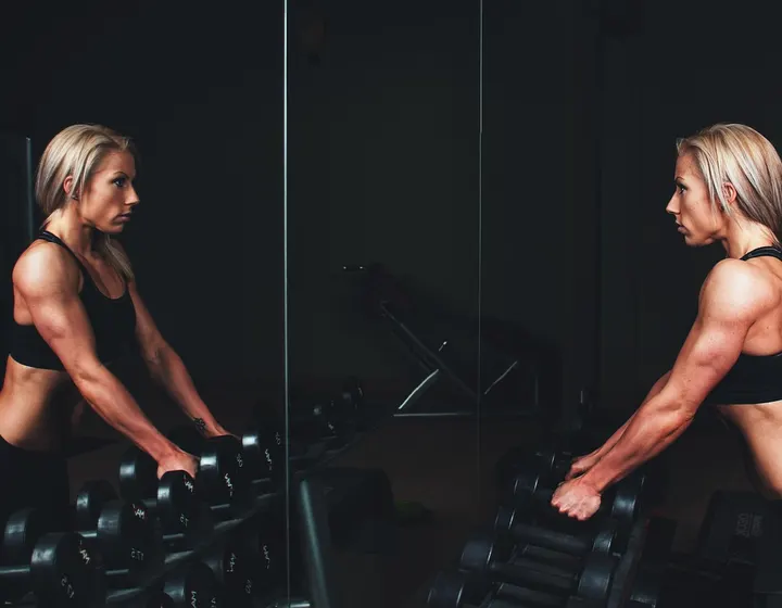 Gym business interior
