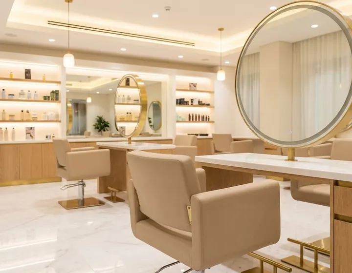 Salon business interior